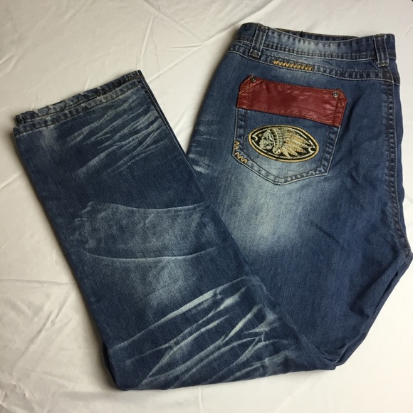 black biker jeans size 44